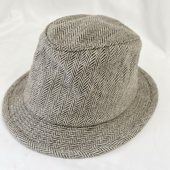 BILLABONG Brown Tweed Bucket Hat Wool Blend Size M/L - Picture 2 of 6